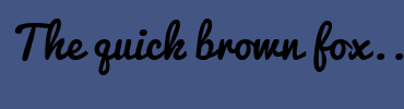 Image with Font Color FDDEE5 and Background Color 435583