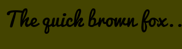 Image with Font Color FFFFFF and Background Color 444400