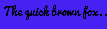 Image with Font Color F26722 and Background Color 4522F2