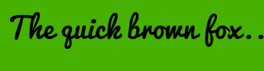 Image with Font Color 2D2520 and Background Color 46B100