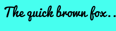 Image with Font Color FF5959 and Background Color 46FFEF