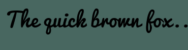 Image with Font Color FFFFFF and Background Color 486760