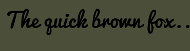 Image with Font Color 385163 and Background Color 4B4F39