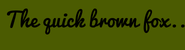 Image with Font Color AD976E and Background Color 4B5B01