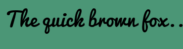 Image with Font Color FFFFFF and Background Color 4B9676