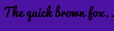 Image with Font Color 4F78F6 and Background Color 4C12A1