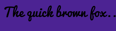Image with Font Color FFFFFF and Background Color 4C2393