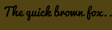 Image with Font Color FF3409 and Background Color 514412
