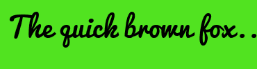 Image with Font Color CFA9D1 and Background Color 51E320