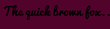 Image with Font Color FFFFFF and Background Color 52032C