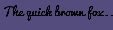 Image with Font Color FFFFFF and Background Color 534C7C