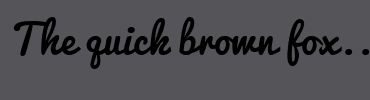 Image with Font Color EF6B0A and Background Color 555458