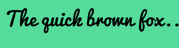 Image with Font Color 11F6EC and Background Color 55DB9A