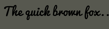 Image with Font Color 83847A and Background Color 57584F