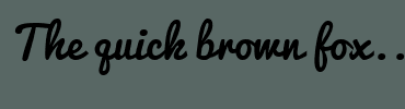 Image with Font Color FFFFFF and Background Color 586764