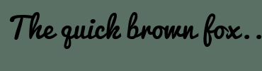 Image with Font Color 304040 and Background Color 5B7065