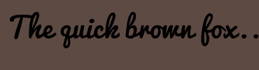 Image with Font Color FF3409 and Background Color 5D4A43