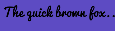 Image with Font Color 86B996 and Background Color 5D4BC3
