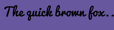 Image with Font Color FFFFFF and Background Color 66579E