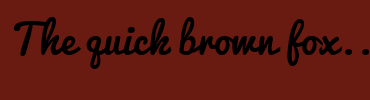 Image with Font Color B4CBDA and Background Color 691B11