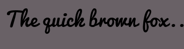 Image with Font Color D2E6CB and Background Color 696166