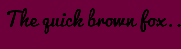 Image with Font Color F9CDAD and Background Color 6D003A