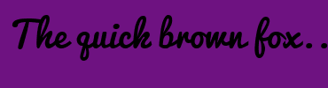 Image with Font Color FFFFFF and Background Color 6E1281