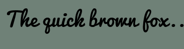 Image with Font Color 716978 and Background Color 6F8177