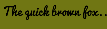 Image with Font Color E50A1E and Background Color 707613