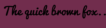 Image with Font Color FF9A03 and Background Color 712D4D