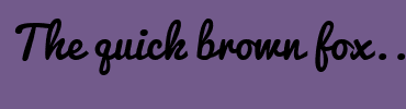 Image with Font Color DBDCFF and Background Color 725A8B