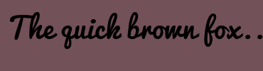 Image with Font Color FFFFFF and Background Color 735158