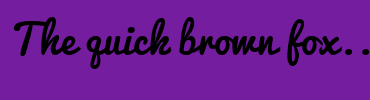 Image with Font Color 000000 and Background Color 751D9F