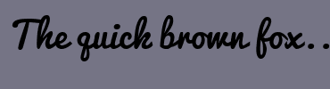Image with Font Color FFFFFF and Background Color 757485