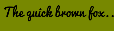 Image with Font Color FFFFFF and Background Color 778800