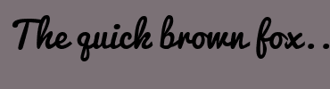 Image with Font Color FFFFFF and Background Color 7B7176