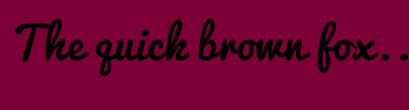 Image with Font Color 0F1802 and Background Color 7C0037
