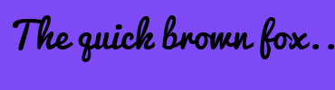 Image with Font Color F47D4A and Background Color 7D4AF6