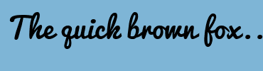 Image with Font Color 53AE6A and Background Color 7EB5D6