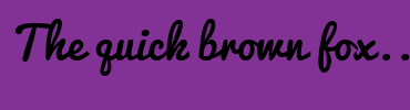 Image with Font Color FFFFFF and Background Color 813294
