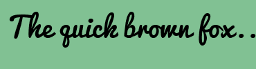 Image with Font Color 88AACC and Background Color 81C193