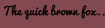 Image with Font Color FFFFFF and Background Color 824950