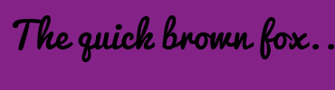 Image with Font Color 22885F and Background Color 842288