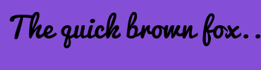 Image with Font Color BB64E6 and Background Color 854ED7