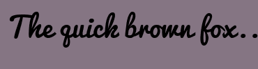Image with Font Color FFFFFF and Background Color 857583