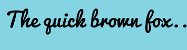 Image with Font Color F0B1BA and Background Color 85D4E3