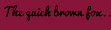 Image with Font Color FFFFFF and Background Color 871439