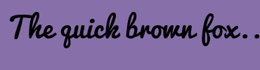 Image with Font Color 27284D and Background Color 8770AA
