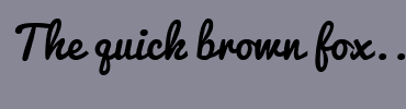 Image with Font Color FFFFFF and Background Color 878796