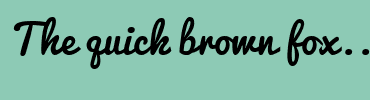 Image with Font Color F4ECB4 and Background Color 8DCAB5